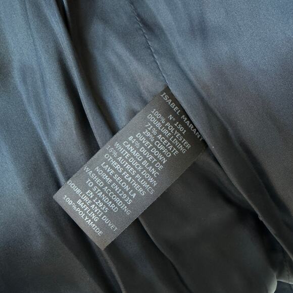 Isabel Marant Down Puffer Coat - Picture 5 of 6